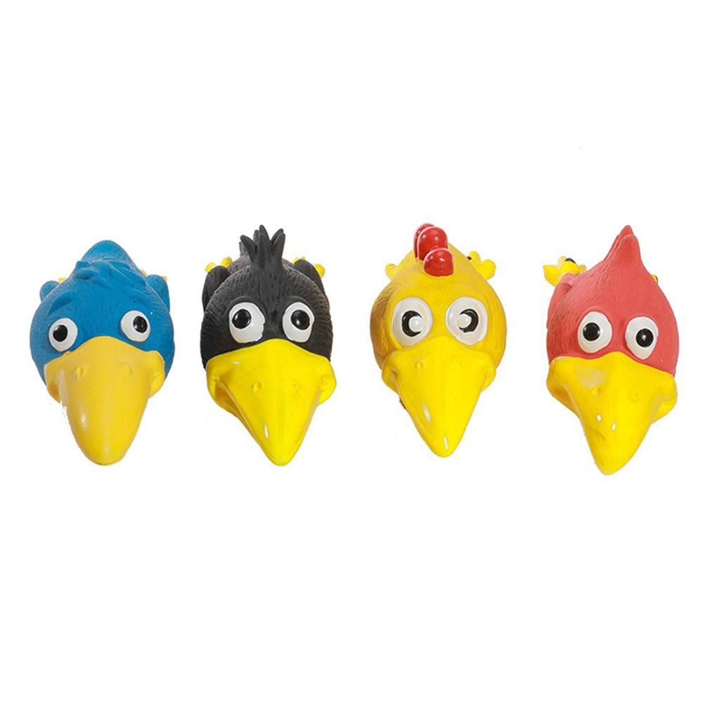 Teeth Grinding Screaming Chicken Toys Bite Resistant Squeaky Squeeze Chicken for Dogs