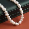 1String, Handmade Peanut-shaped Pearl 8×14-9×15mm, Natural Freshwater Pearl Beads for Jewelry Making DIY Necklace Bracelet Crafts, Women Gift 36cm