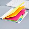 Fluorescent Sticky Notes & Index Booklet - Tearable Lined Pads for Students & Office Promotions