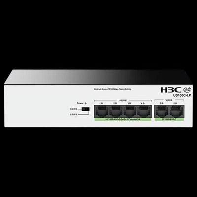H3C US106C-LP 6-Port Fast Ethernet PoE Switch