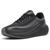 Anta Cushioning Slip Resistant Abrasion Resistant Low top Running Shoes Men's Black Gray 912248857-3