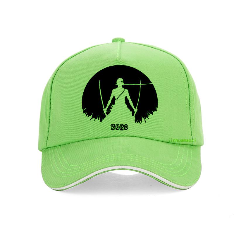 Letní Unisex Jednodílná Zoro Samuraj Wano Kuni Arc Kreslená Baseballová čepice Módní Unisex Hip Hop Nastavitelná Táta klobouk bone