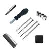 AAAF 21 In 1 Car Shaped Mini Screwdriver Set And Torch Portable Carbon Steel Screwdriver Set Repair Tool