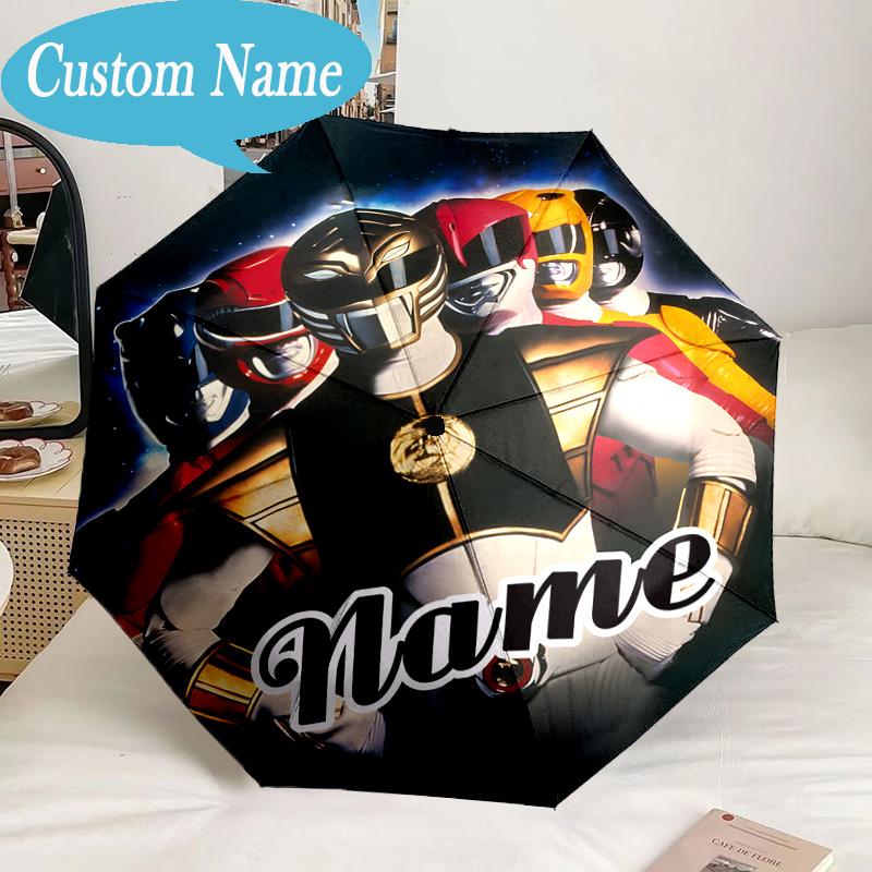Custom Name Umbrella Rangers Legacy Umbrella 8-Frame for Travel, Camping, Casual Lightweight Portable, Essential for Family Gifts