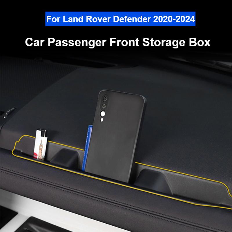 Für Land Rover Defender 90 110 2020 2021 2022 2023 2024 Auto Beifahrer Mittelkonsolen-Aufbewahrungsbox Auto Beifahrer Vorne Aufbewahrungsbox