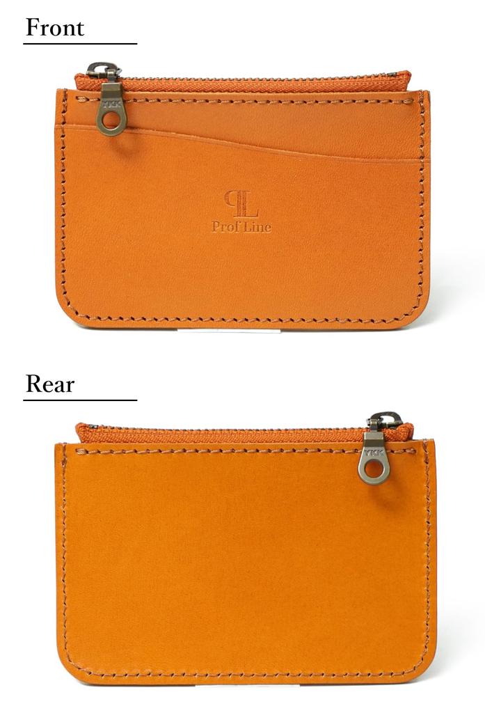 Yamabuki Tochigi Leather Coin Purse Zipper Coin Case Compact Small Genuine Leather Made In Japan Tanned Leather Wallet Tochigireza Domestic Simple