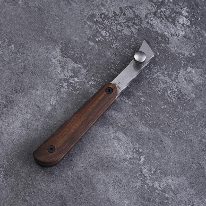 Adjustable Stainless Steel Leather Edge Press for Vegetable Tanned Leather Edge Crease Making Tool