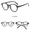 Retro Lesebrille Damen Ultraleicht Ellipsenförmiger Rahmen Herrenbrille Blaulichtbrille Alterssichtigkeit Brille