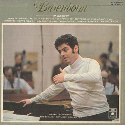 LP Record DANIEL BARENBOIM, ENGLISH CHAMBER O - Barenboim Mozart Piano Concerto No. EAA93113B ANGEL Japan Classical Used