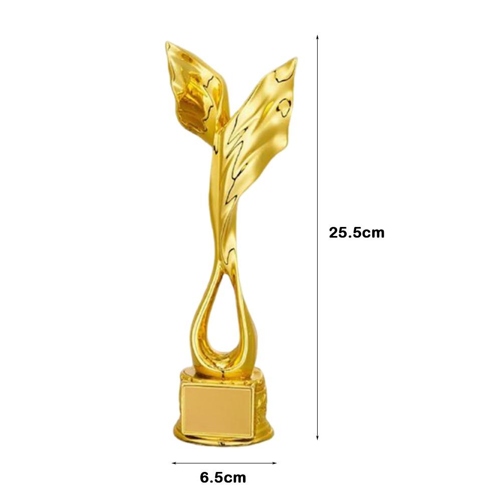 Crown Pentagram Competition Trophy Medal Golden Color Competition Award  Children Award Prize