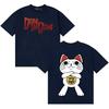 Trendy Graphics Dandadan Funny Cat Meme Oversized T Shirt ONeck Short Sleeve Tshirt Unisex Women Streetwear Casual Cotton Tshirt