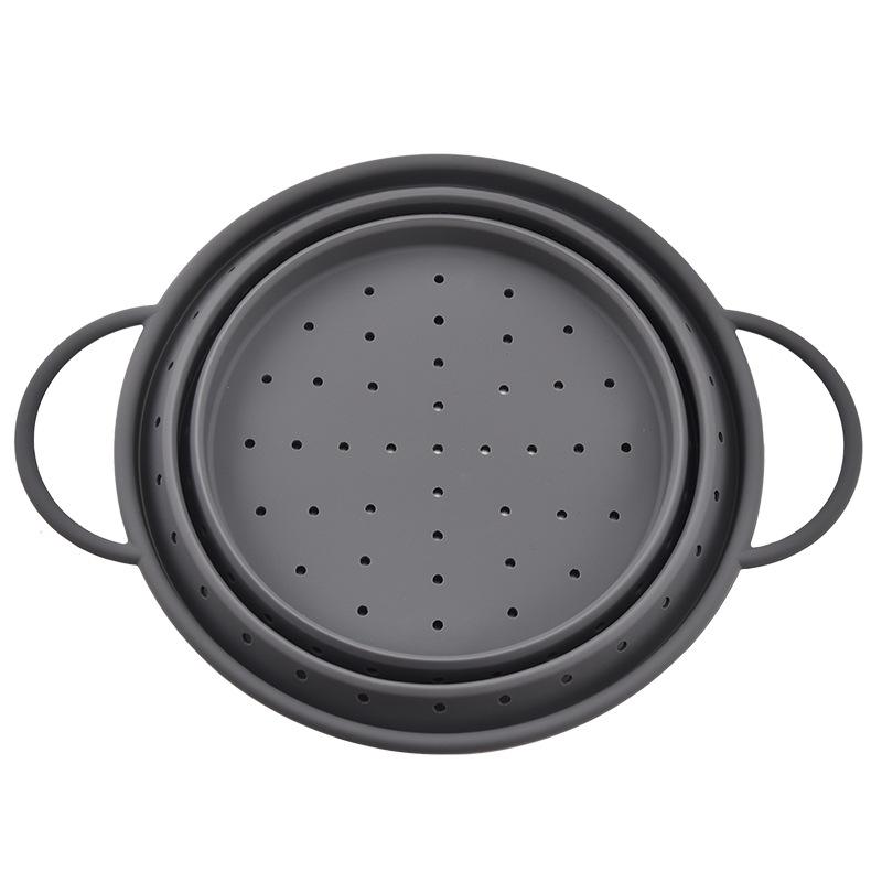Food-grade Multifunctional Food Retractable Folding Drainage Basket