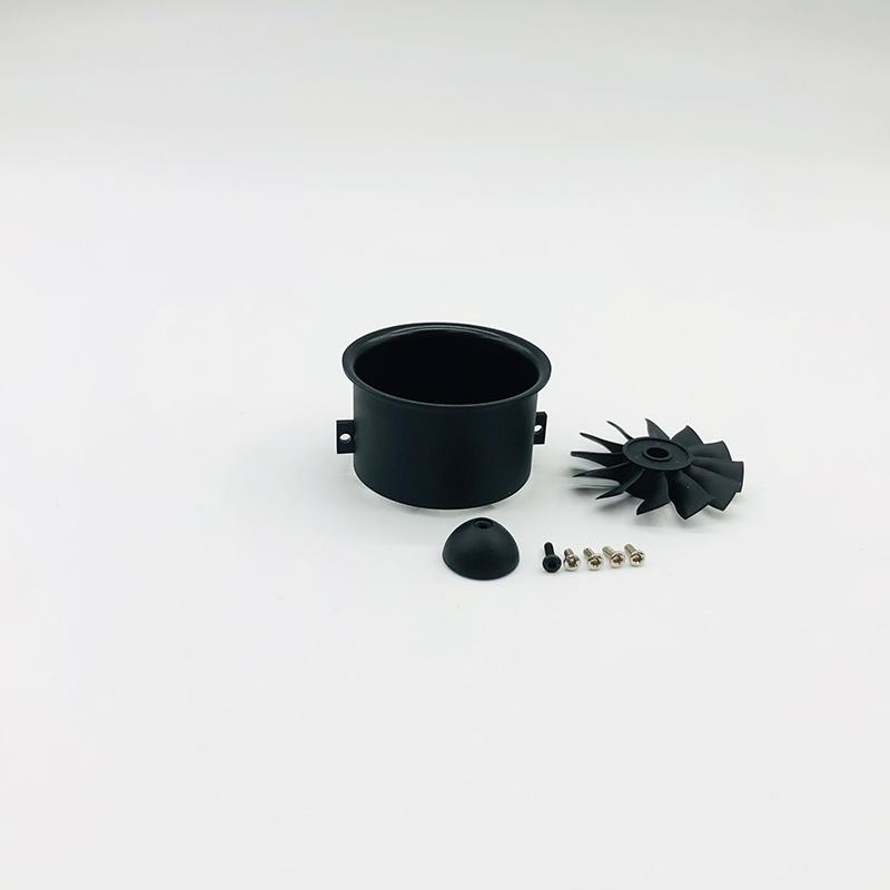 Xfly Model 40mm 12 Blade EDF Ducted Fan 3/4 Power Unit System With 4S 1413-KV5000 External Brushless Motor For RC Jet Aircraft