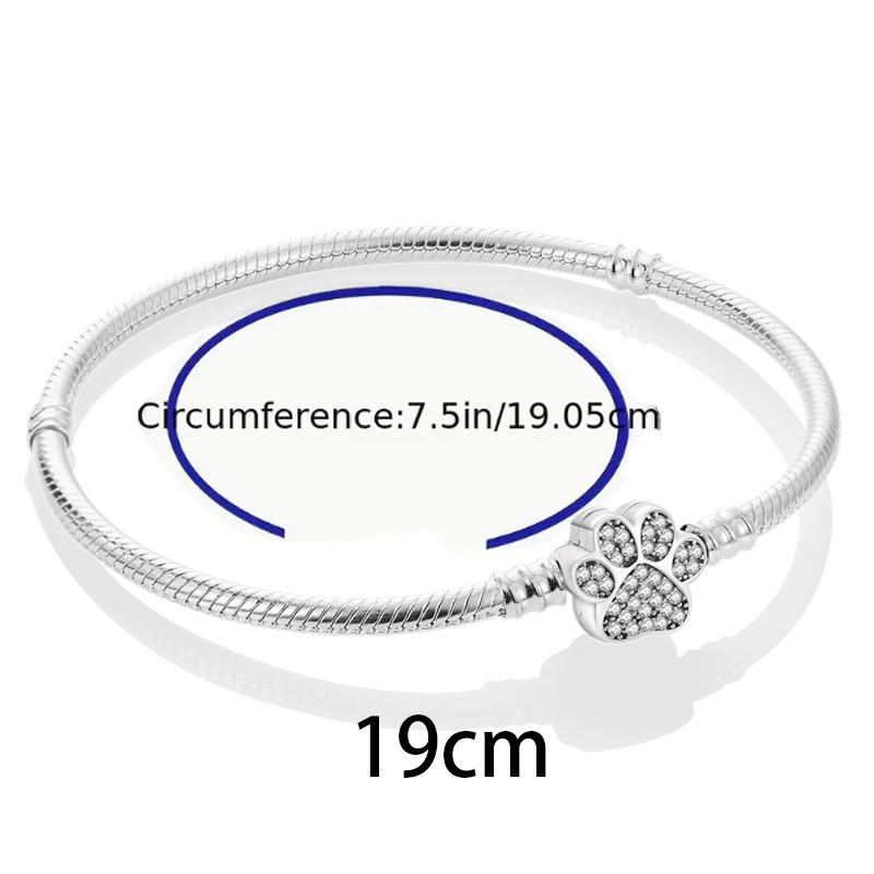 Copper Loving Dog Bead Charms Dog Paw Charm Bead Charms Compatible With Brand 3mm Authentic Bracelets Fine Do It Yourself Women Jewellery Gift