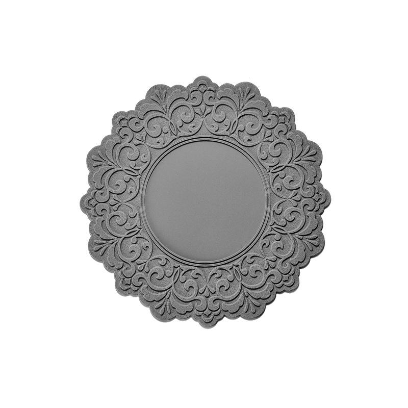Nordic Silicone Embossed Lace Heat-Resistant Mat - Placemat, Teacup, Bowl, Pot, and Dinner Plate Accessory
