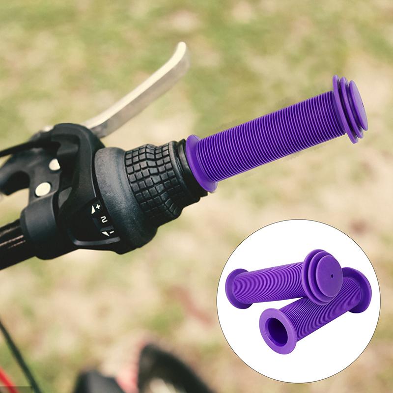 2X Mânere Mtb pentru Bicicletă Mânecă Cauciuc Mânere Bicicletă Antiderapante Impermeabile Ghidon Tricicletă Trotinetă Pentru Copii Ghidon Ciclism