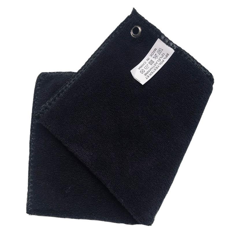 Golfs Towel for Bag, Water Absorption Cleaning Cloth Clean Towel Golfs Club Head Wipe Cloth with Portable Buckle Hook