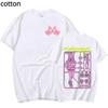 Japanese Anime Cyberpunk Edgerunners Rebecca T Shirt Unisexga Graphic Short Sleeves Oversized T-shirt Vintage T Shirts Streetwear