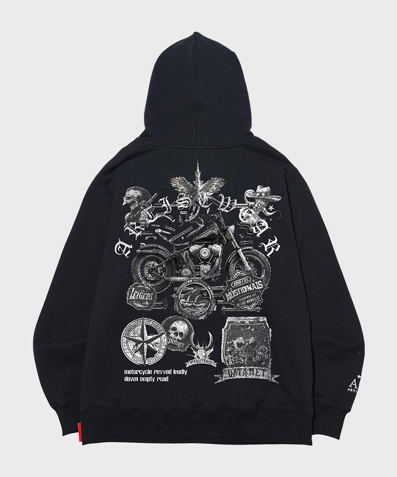 Artistwear [Atw] Rev Up Zip-Up Hoodie