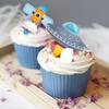 Taarttopper Taarttoppers Cupcaketoppers Cupcakedecoraties voor verjaardagsfeestjes Taarttopperdecoraties