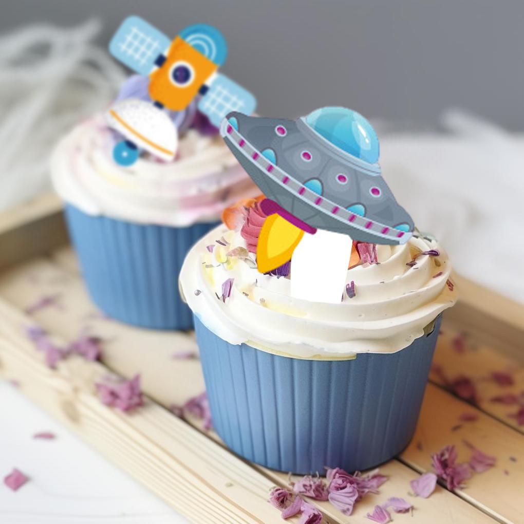 Taarttopper Taarttoppers Cupcaketoppers Cupcakedecoraties voor verjaardagsfeestjes Taarttopperdecoraties