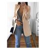 2024 European & American Fashion Women's Slim Lapel Cardigan Blazer - Spring/Autumn Collection