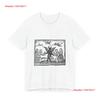 POP Culture Classics Dance With the Devil Jersey T Shirt Vintage Washed Comfortable Homme Top For Everyday Wear