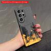 2DFlat Samsung Phone Case Golden Street Lights At Dusk Applicable To Galaxy S22 S23 S24 S25ULTRA S26 A12 A13 A14 A15 A16
