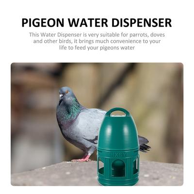 Bird Drinker Household Pigeon Feeder Plastic Water Feeding Container Dispenser Pet Accessory Portable Waterer Feeders