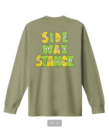 [IMPROVES] [SIDEWAYSTANCE] Facial Logo Long Sleeve T-Shirt