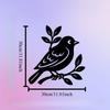 Cute Bird Metal Wall Art, Weather-Resistant Garden Decor & Easter Gift