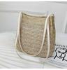 Women Bohemia Straw Bag Woven Round Rattan Handbag Crossbody Summer Beach Bags