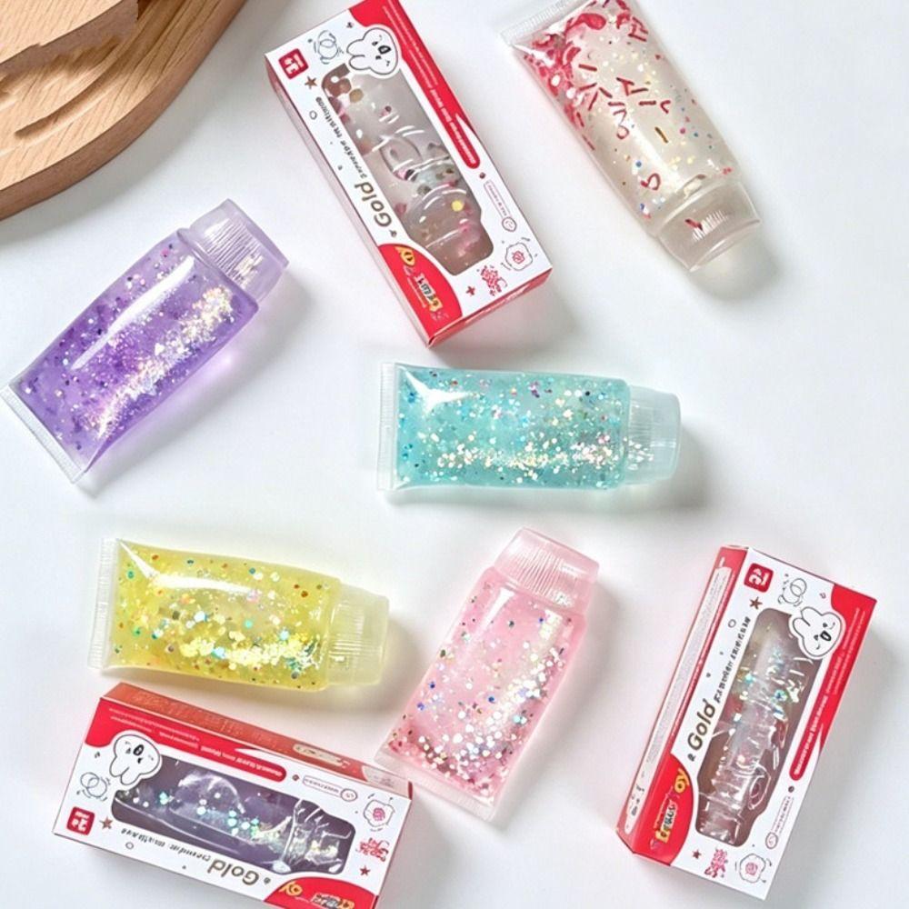 Shapeable Toothpaste Squishy Toy Soft Elastic Sensory Fidget Ball Birthday Gifts