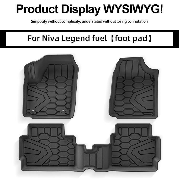 Ekologiczne maty podłogowe i do bagażnika z TPE do LADA NIVA LEGEND