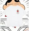 2026 Summer Comic Form Crayon Shinchan Image 100 Cotton Printed Oversize Casual Tshirt Adult Children Parentchild Top Y2k