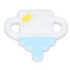 Baby Teether Cartoon Bottle Shape One Piece Soft Flexible Baby Silicone Teether Baby Teething Chew Toys