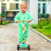 Three-Wheeled Scooter With Seat For Children 2 In 1, Adjustable Brake