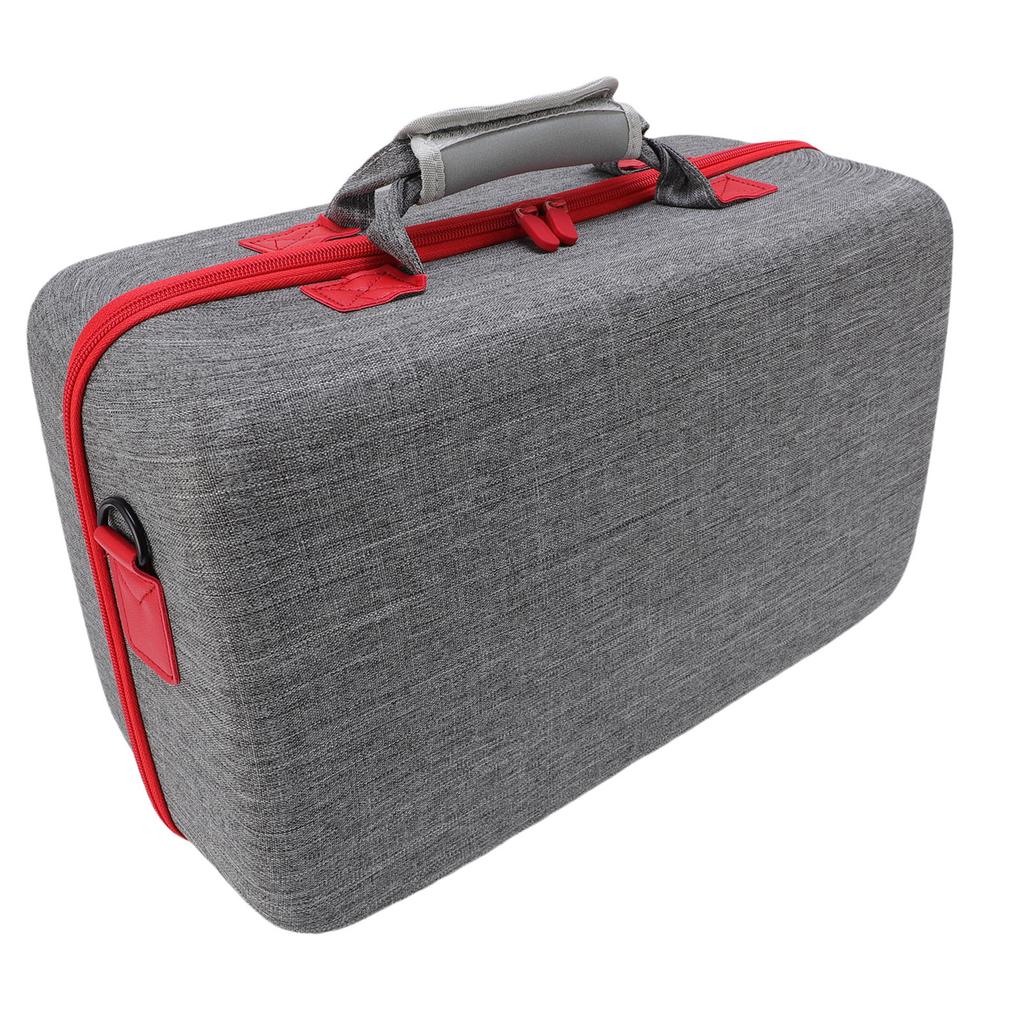 Game Console Hard   Carrying Case Portable Travel Storage Bag Holds Console Controller Vertical Base Earphone Cables Accessories