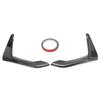 4pcs/Set Front Bumper Splitter Canards Apron Side Spoiler Body Kit Cover For BMW F80 M3 2014-2019 F82 F83 M4 2015-2020