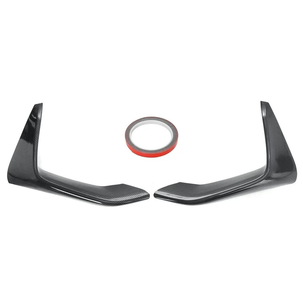 4pcs/Set Front Bumper Splitter Canards Apron Side Spoiler Body Kit Cover For BMW F80 M3 2014-2019 F82 F83 M4 2015-2020