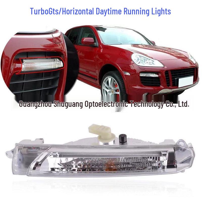 

LED Daytime Running Lights & Turn Signals for 07-10 Porsche Cayenne - Driving & Fog Lights Right