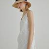 Marchen Raiden raffia floppy hat