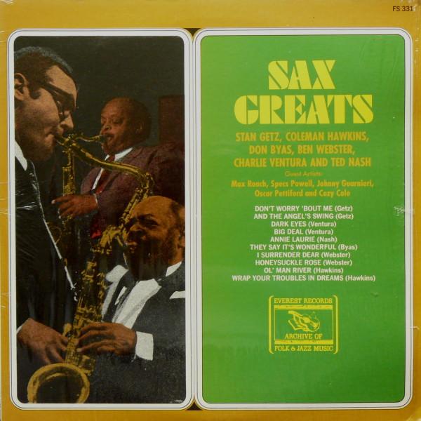 

LP Record VARIOUS - Sax Greats FS331 Everest Records 1977 US Jazz Used