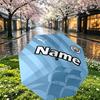 Custom Name Personalized Manchester City FC Print Umbrella, Auto Open Close, 8‑Rib Sturdy Frame, Commute Camping Hiking Use, Birthday Gift