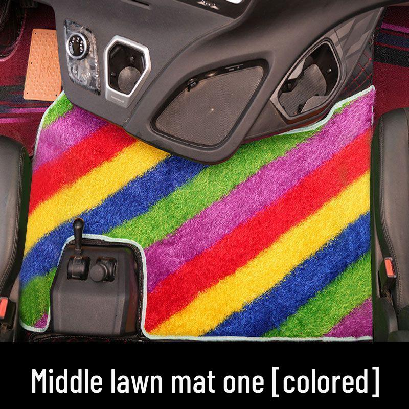 Ouman Galaxy Starry Sky Floor Mats for GTL Truck Interior Trim and Decoration