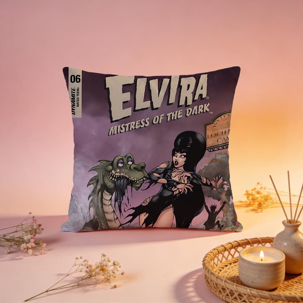 Trendy EElviraing Cushion Cover Comfortable Durable Pillow Cover MultiScene for Home Office Car Sofa
