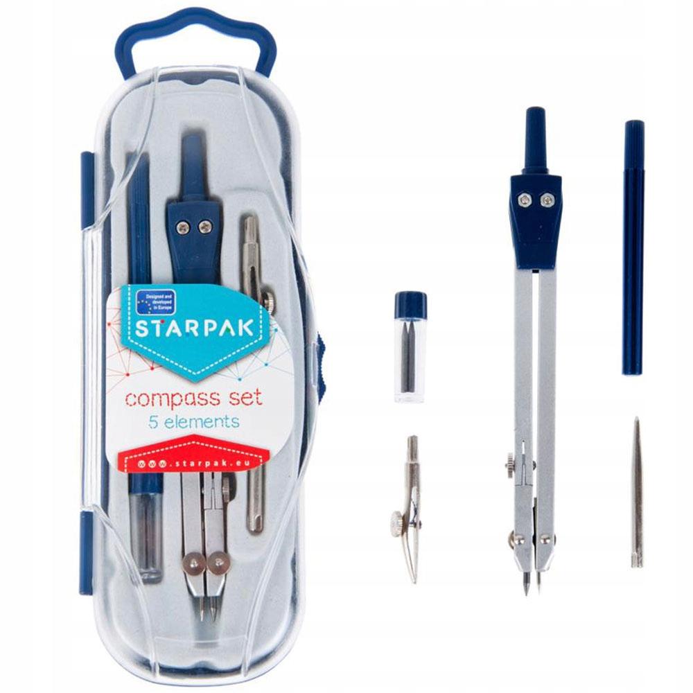 Metal Compass Set, School Drawing Kit