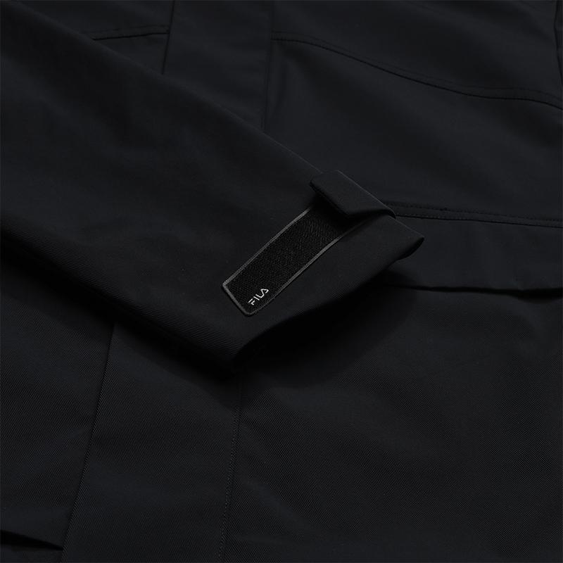 New FILA Explorer Jackets Men's Pitch Black A11M537719FBK