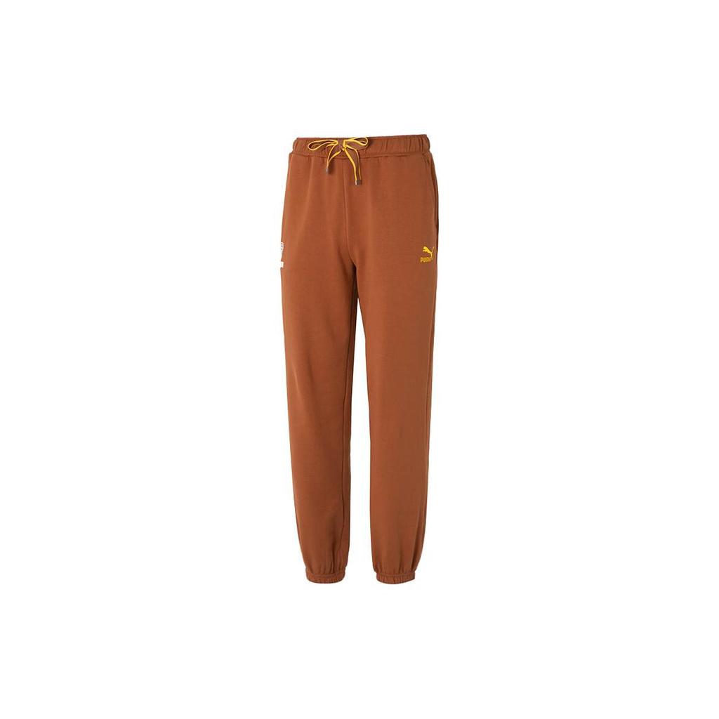 New PUMA Knitted Sweatpants Men's Earthy Brown 625803-81
