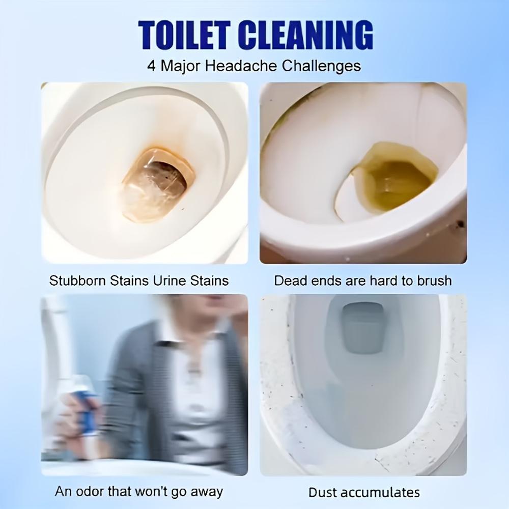Toilet Cleaning Tablets, Stain and Odor Remover, Pipe Cleaner, Suitable for Home Kitchen and Bathroom Drainage System Convenient